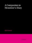 Neil Carson - Companion to Henslowe''s Diary