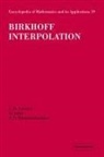 K. Jetter, G. G. Lorentz, G. G. Jetter Lorentz, George G. Lorentz, S. D. Riemenschneider - Birkhoff Interpolation