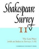 Allardyce Nicoll, Jonathan Bate, Michael Dobson, Allardyce Nicoll - Shakespeare Survey With Index 1-10