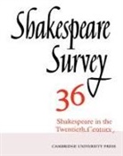Stanley Wells, Stanley W. Wells, Jonathan Bate, Michael Dobson, Stanley Wells, Stanley W. Wells - Shakespeare Survey