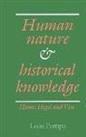 Pompa Leon, Leon Pompa, Leon (University of Birmingham) Pompa - Human Nature and Historical Knowledge