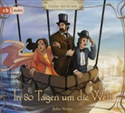 Jules Verne, Rufus Beck - In 80 Tagen um die Welt, 3 Audio-CDs (Audio book)