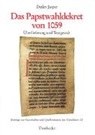 Detlev Jasper - Das Papstwahldekret von 1059