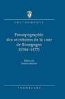 Pierre Cockshaw, Pierre Cockshaw - Catalogue prosographique des secrétaires de la cour de Bourgogne