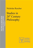 Nicholas Rescher - Collected Papers - Volume 1: Studies in 20th Century Philosophy