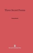 George Seferis - Three Secret Poems