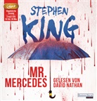 Stephen King, David Nathan - Mr. Mercedes, 3 Audio-CD, 3 MP3 (Livre audio)