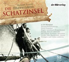 Robert Louis Stevenson, Sylvester Groth, Ulrich Noethen, Ulrich Pleitgen, Udo Wachtveitl, Hein Sommer... - Die Schatzinsel, 4 Audio-CDs (Audio book)