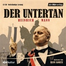 Heinrich Mann, Hans Korte - Der Untertan, 13 Audio-CDs (Audio book)