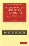 Meyer Eduard, Eduard Meyer, Meyer eduard - Forschungen Zur Alten Geschichte