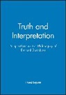 Ernest Lepore, E Lepore, Ernest Lepore, Ernest (Rutgers University) Lepore - Truth and Interpretation