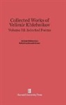 Ronald Vroon - Collected Works of Velimir Khlebnikov - Volume III: Collected Works of Velimir Khlebnikov, Volume III: Selected Poems