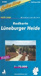 Bikeline Radkarten: Bikeline Radkarte Lüneburger Heide
