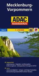 ADAC Karte: ADAC Karte Mecklenburg-Vorpommern