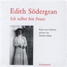 Edith Södergran, Meriam Abbas - Ich selbst bin Feuer, 1 Audio-CD (Audiolibro)