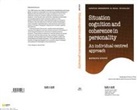 Barbara Krah, Barbara Krahae, Barbara Krahe - Situation Cognition and Coherence in Personality