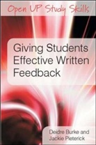 Deirdre Burke, Deirdre Pieterick Burke, Dierdre Burke, Burke Deirdre, Jackie Pieterick - Giving Students Effective Written Feedback