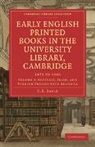 C. E. Sayle, C.e. Sayle, Charles Edward Sayle - Early English Printed Books in the Unive