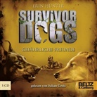 Erin Hunter, Julian Greis, Friedrich Pflüger - Survivor Dogs - Gefährliche Freunde, 5 Audio-CDs (Hörbuch)