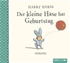 Harry Horse, Bert Franzke - Der kleine Hase hat Geburtstag, 1 Audio-CD (Audio book)