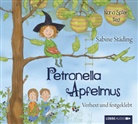Sabine Städing, Büchner Sabine, Nana Spier - Petronella Apfelmus, Verhext und festgeklebt, 2 Audio-CDs (Audio book)