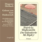 Patricia Highsmith, Gert Heidenreich - Der talentierte Mr. Ripley, 2 Audio-CD (Hörbuch)