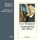 Urs Widmer, Wolfram Berger - Liebesbrief für Mary, 3 Audio-CD (Audio book)