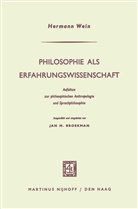 Hermann Wein, Jan M. Broekman, Ja M Broekman, Jan M Broekman - Philosophie als Erfahrungswissenschaft