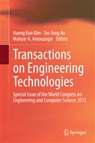 Mahyar A Amouzegar, Mahyar A. Amouzegar, Sio-Ion Ao, Sio-Iong Ao, Haeng Kon Kim - Transactions on Engineering Technologies
