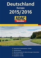 ADAC ReiseAtlas Deutschland, Europa 2015/2016