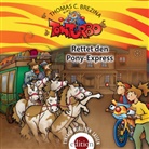 Thomas Brezina, Thomas C. Brezina - Tom Turbo - Rettet den Pony-Express, 1 Audio-CD (Hörbuch)