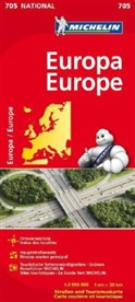 Michelin Karten - Bl.705: Michelin Karte Europa. Europe