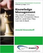Arnold Kransdorff - Knowledge Management
