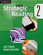 Samuela Eckstut-Didier, Eckstut-Didier Samuela, Jack C Richards, Jack C. Richards, Jack C. Eckstut-Didier Richards, Richards Jack C. - Strategic Reading Level 2 Student's Book