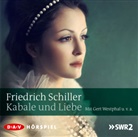 Friedrich Schiller, Friedrich von Schiller, Gert Westphal - Kabale und Liebe, 2 Audio-CDs (Audiolibro)