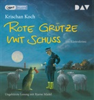 Krischan Koch, Bjarne Mädel - Rote Grütze mit Schuss. Ein Küstenkrimi, 1 Audio-CD, 1 MP3 (Hörbuch)