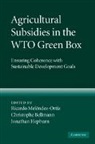 Ricardo Mel¿ez-Ortiz, Ricardo Melendez-Ortiz, Ricardo Bellmann Melendez-Ortiz, Christophe Bellmann, Jonathan Hepburn, Hepburn Jonathan... - Agricultural Subsidies in the Wto Green Box