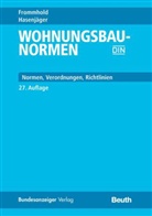 Hann Frommhold, Hanns Frommhold, Siegfried Hasenjäger, Klaus-Jürgen Schneider, DI Deutsches Institut f  Normung e, DI Deutsches Institut für Normung e... - Wohnungsbau-Normen