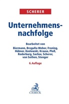 Heinrich Sudhoff, Bastia Biermann, Bastian Biermann, Christop Froning, Rudolf-Matthias Hübner u a, Iris Janina Bregulla-Weber u a... - Unternehmensnachfolge