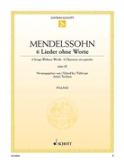 Felix Mendelssohn Bartholdy, Felix Mendelssohn-Bartholdy, André Terebesi - 6 Lieder ohne Worte