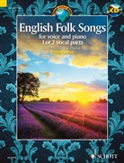 Philip Lawson - English Folk Songs, 1-2 Singstimmen und Klavier, m. Audio-CD