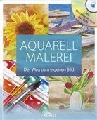 Christin Zander, Christine Zander - Aquarellmalerei, m. DVD