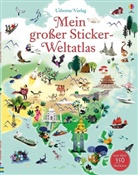 Sam Baer, Sam Lake, Nathalie Ragondet - Mein großer Sticker-Weltatlas