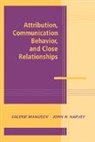 Valerie Manusov, Valerie (University of Washington) Harvey Manusov, Valerie Lynn Harvey Manusov, John H. Harvey, Valerie Manusov - Attribution, Communication Behavior, and Close Relationships