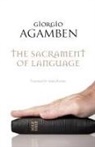 G Agamben, Giorgio Agamben, Giorgio (Professor of Philosophy Agamben, Agamben Giorgio - Sacrament of Language