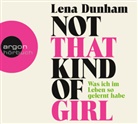 Lena Dunham, Nora Tschirner - Not That Kind of Girl, 1 Audio-CD, MP3 (Audio book)