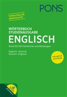 PONS Wörterbuch Studienausgabe Englisch