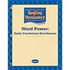 Hmsv (COR), Houghton Mifflin Company - Spelling and Vocabulary, Grade 4 Word Power Daily Vocabulary Enrichmen