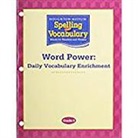 Hmsv (COR), Houghton Mifflin Company - Spelling and Vocabulary, Grade 6 Word Power Daily Vocabulary Enrichmen