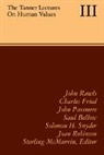 Sterling M. McMurrin, Sterling M. McMurrin, McMurrin Sterling M. - Tanner Lectures on Human Values